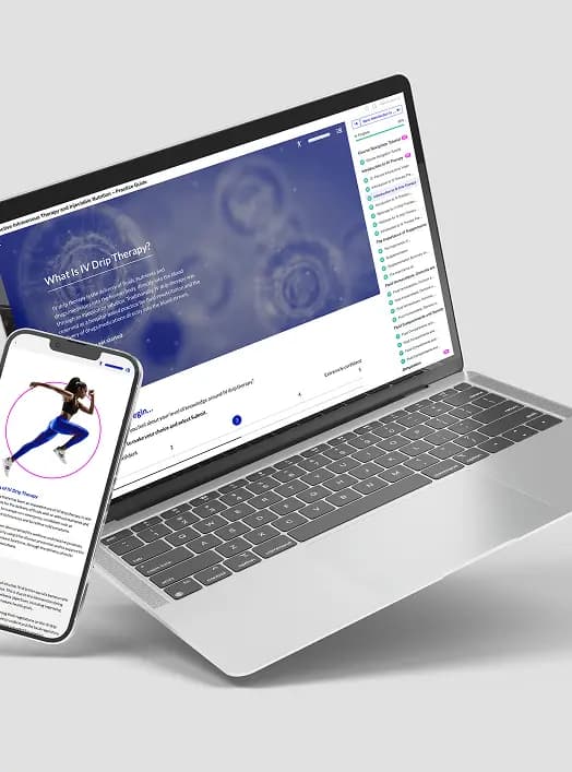 Person holding up a 10X Health genetic test